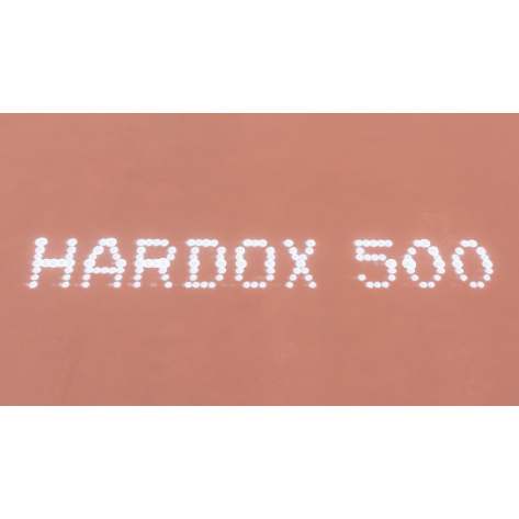 Abrasive plates Hardox 500